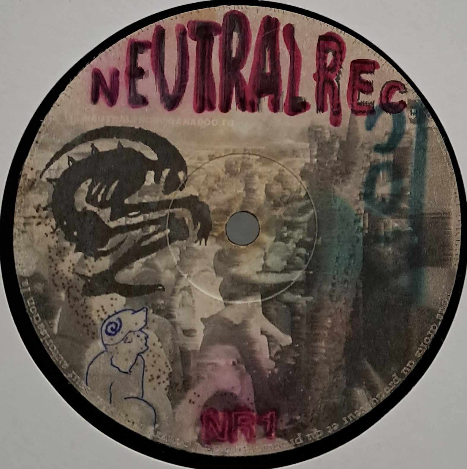 Neutral 01 - vinyle freetekno